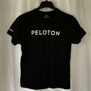 Peloton Century 100 Black T-shirt X-small 100% Cotton